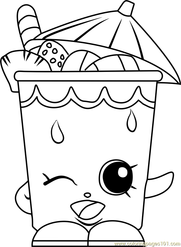 Shopkins Coloring Pages Free Printable 15