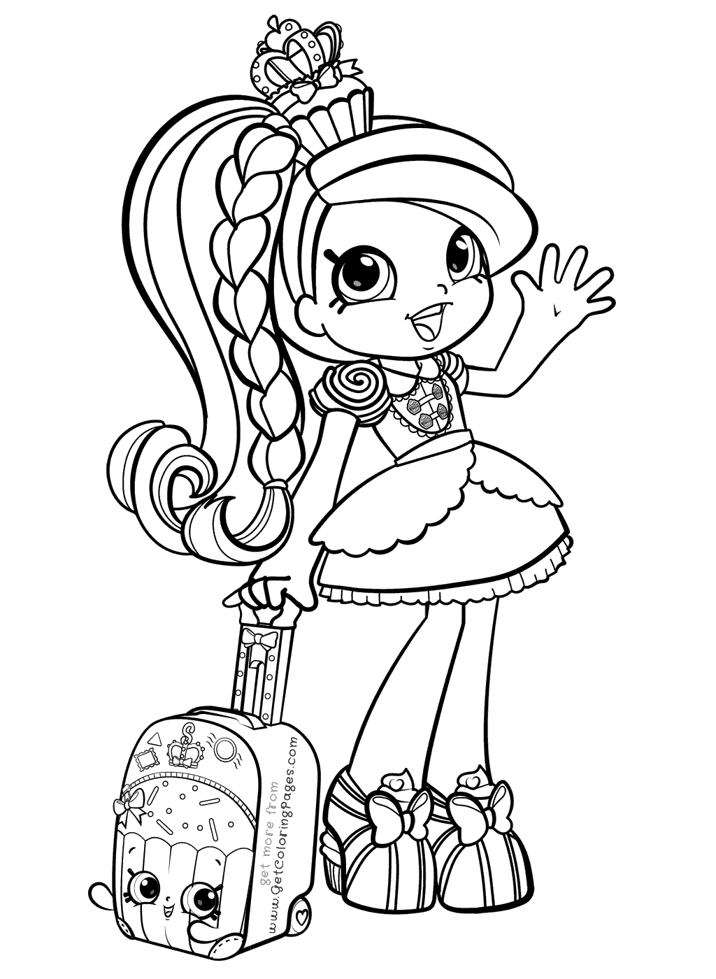 Shopkins Coloring Pages Free Printable 20