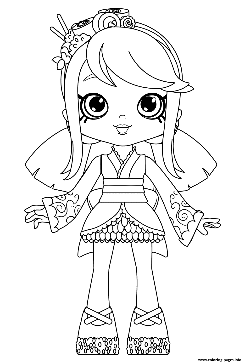 Shopkins Coloring Pages Free Printable 21