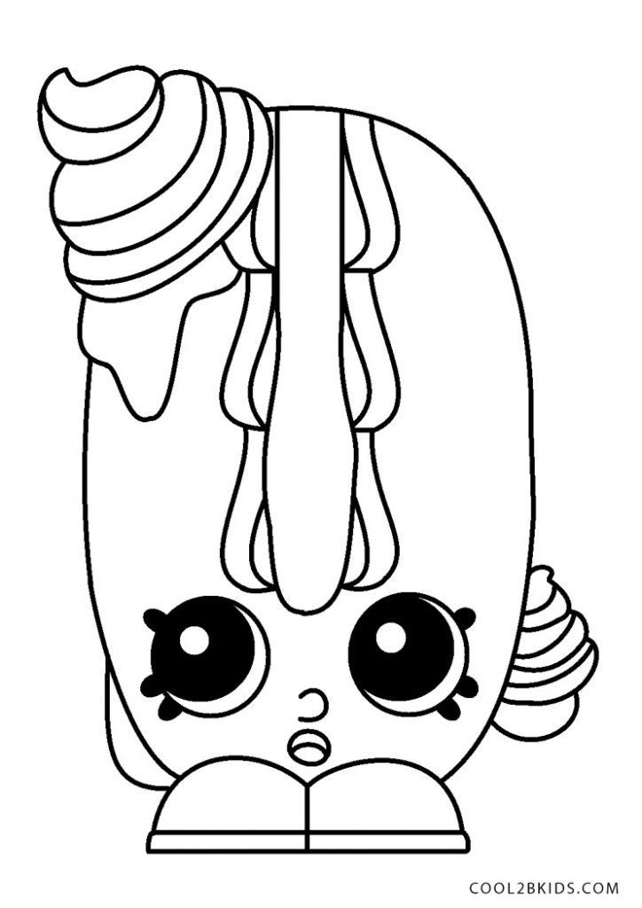 Shopkins Coloring Pages Free Printable 27