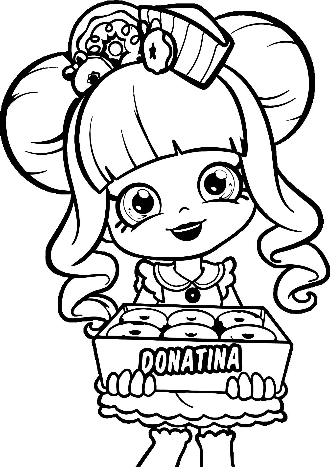 Shopkins Coloring Pages Free Printable 3