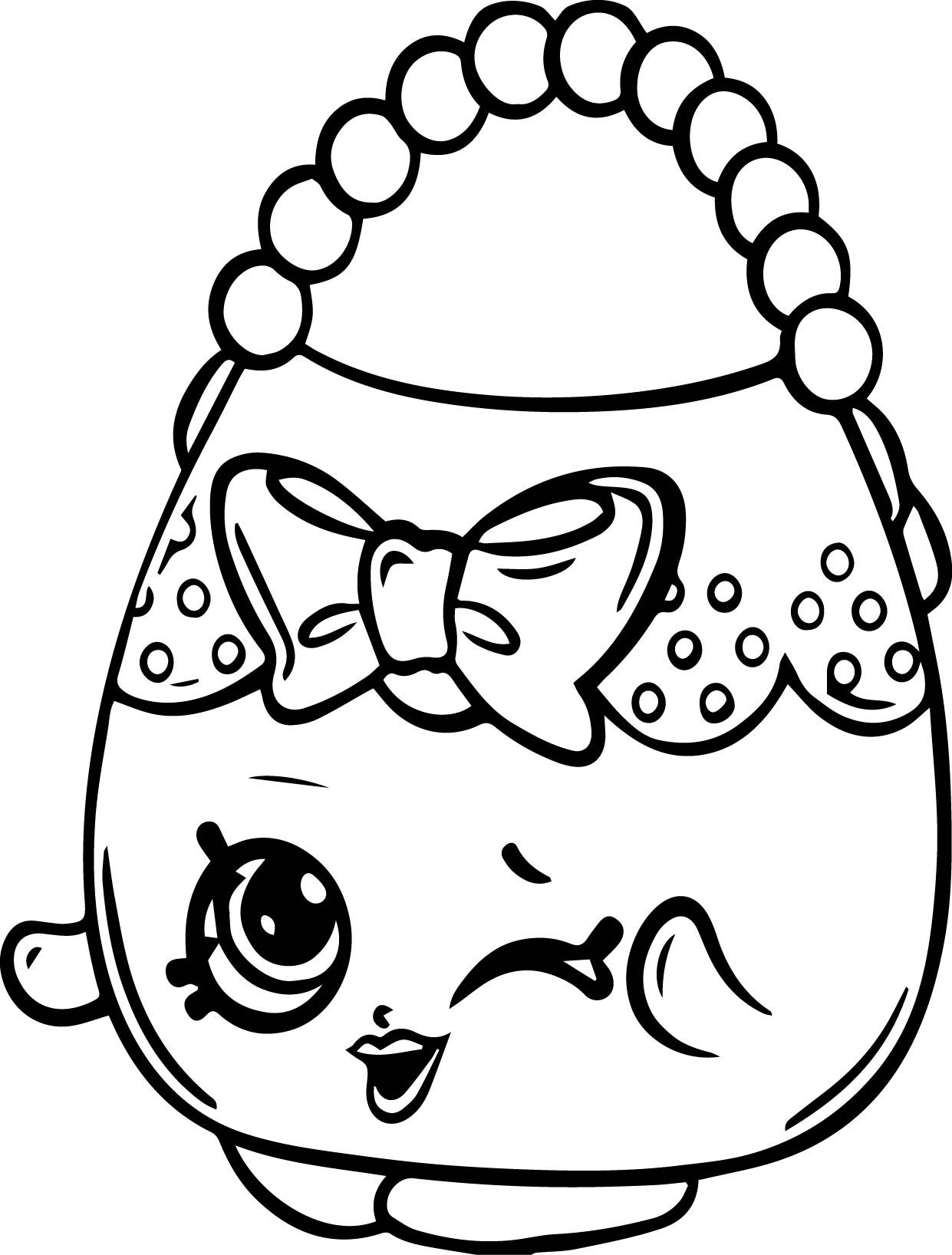 Shopkins Coloring Pages Free Printable 30