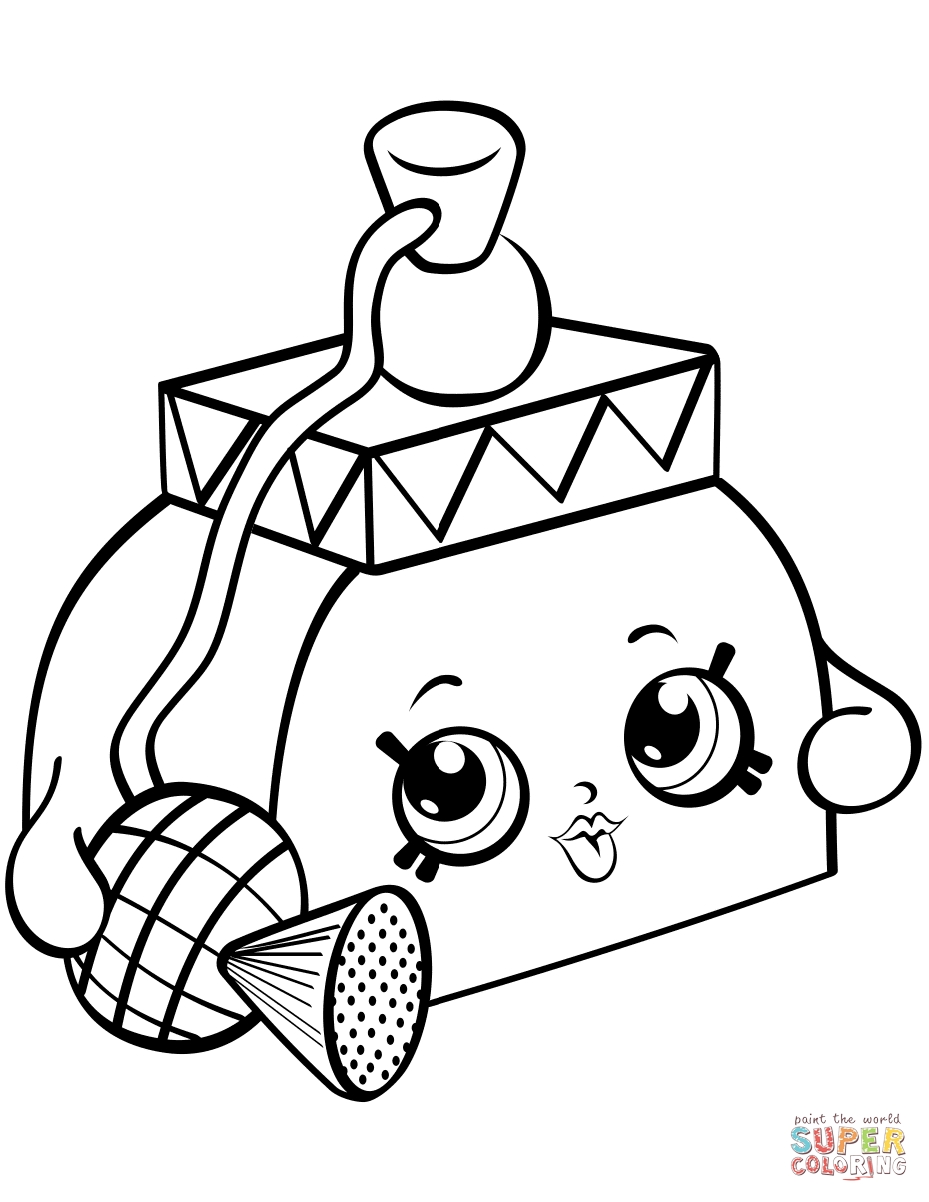 Shopkins Coloring Pages Free Printable 32