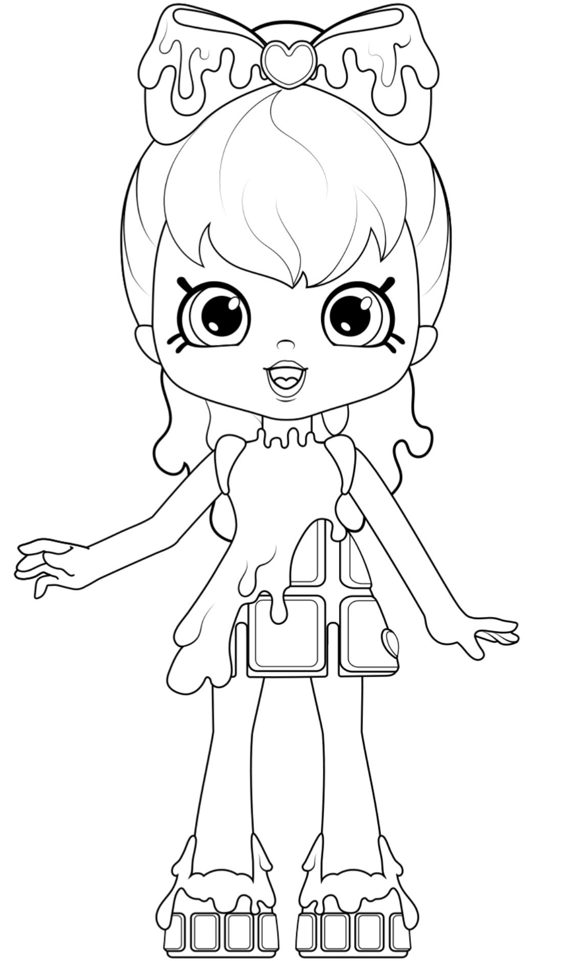 Shopkins Coloring Pages Free Printable 35