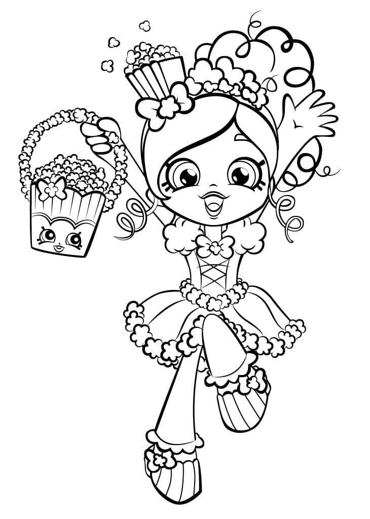 Shopkins Coloring Pages Free Printable 37