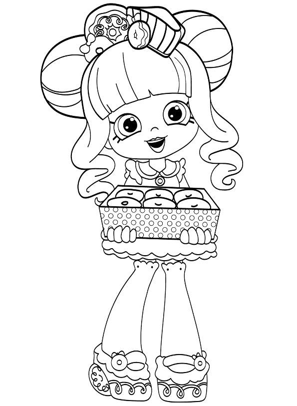 Shopkins Coloring Pages Free Printable 38