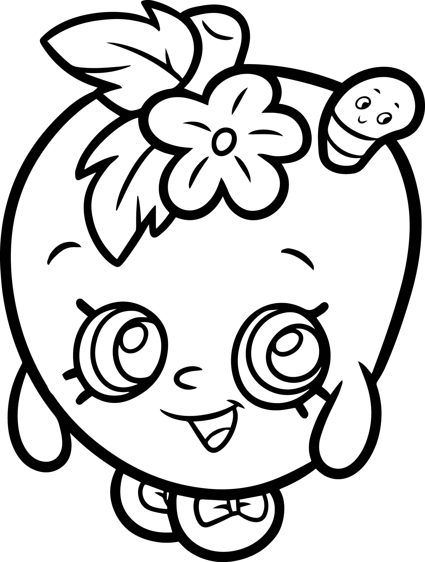 Shopkins Coloring Pages Free Printable 49