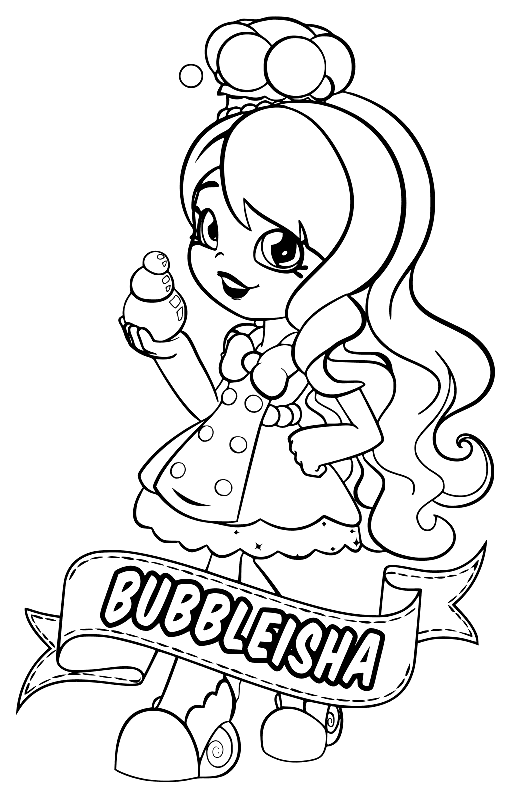 Shopkins Coloring Pages Free Printable 50