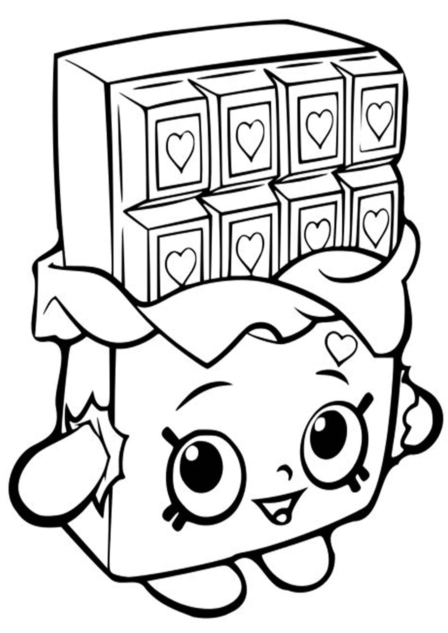 Shopkins Coloring Pages Free Printable 57