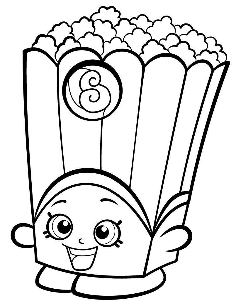 Shopkins Coloring Pages Free Printable 58