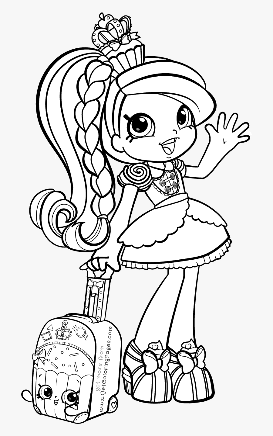 Shopkins Coloring Pages Free Printable 59