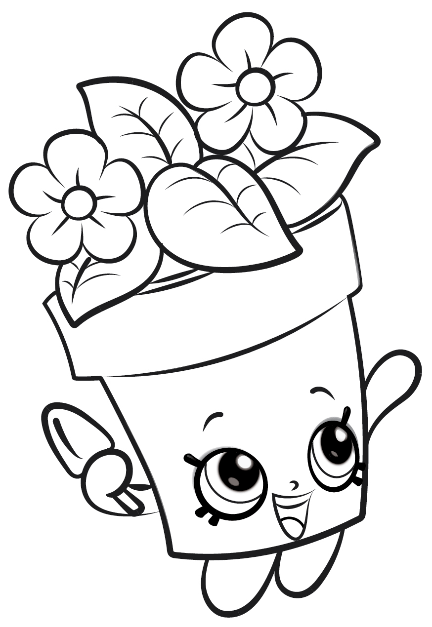 Shopkins Coloring Pages Free Printable 6