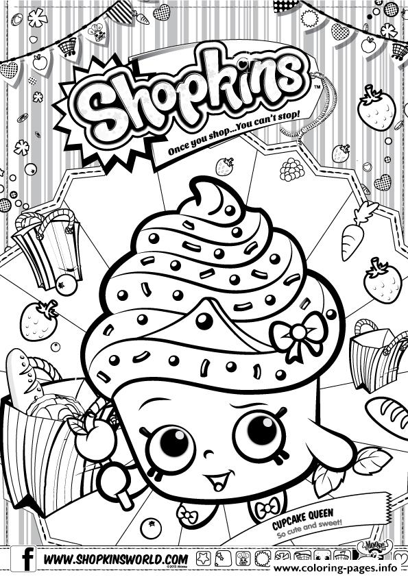 Shopkins Coloring Pages Free Printable 65