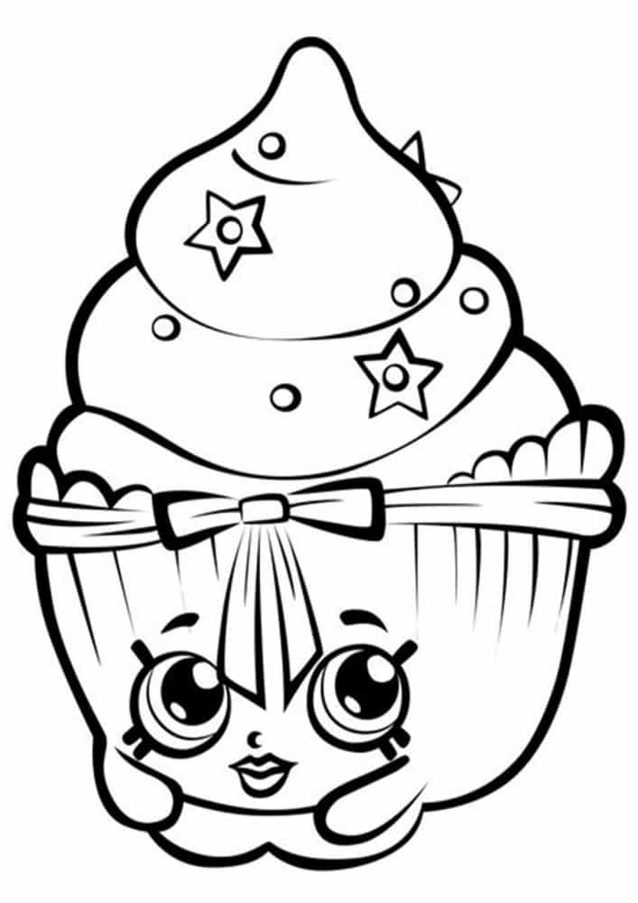 Shopkins Coloring Pages Free Printable 7