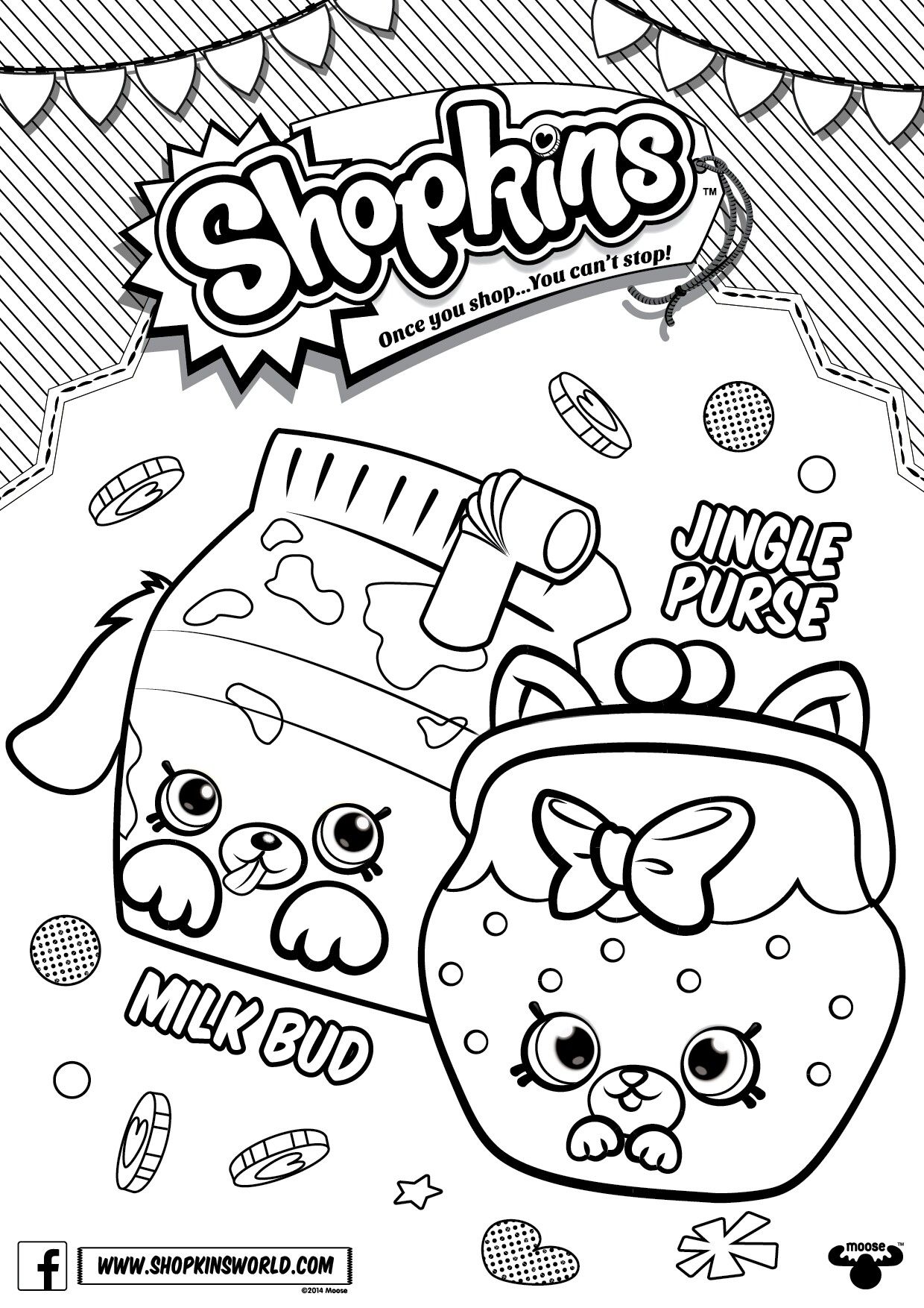 Shopkins Coloring Pages Free Printable 71