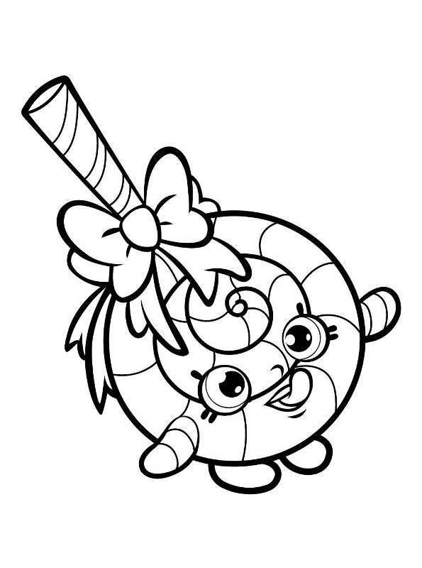 Shopkins Coloring Pages Free Printable 72