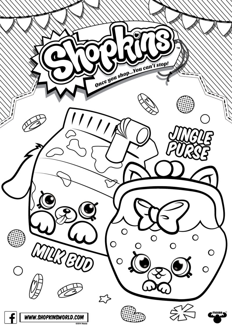 Shopkins Coloring Pages Free Printable 78