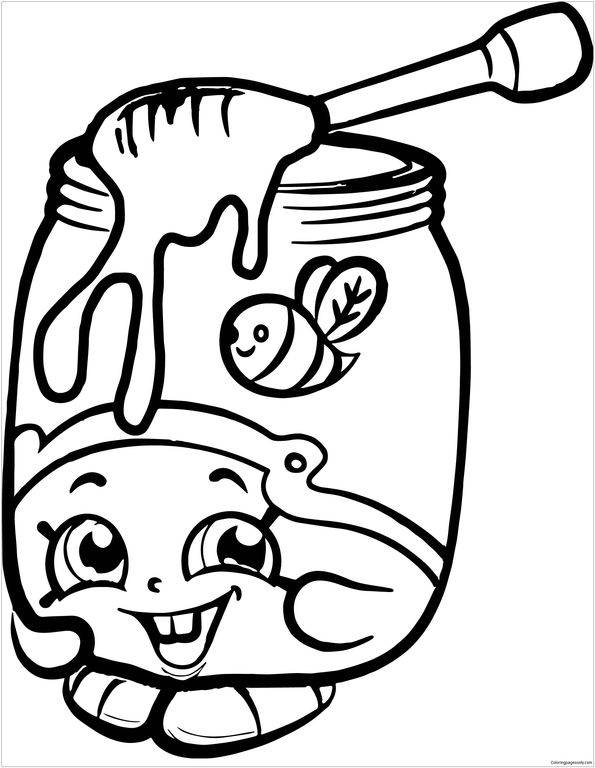 Shopkins Coloring Pages Free Printable 89