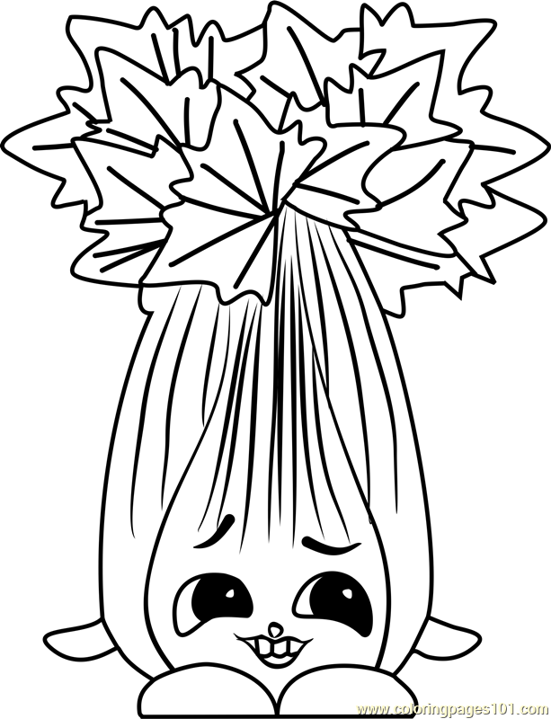 Shopkins Coloring Pages Free Printable 94