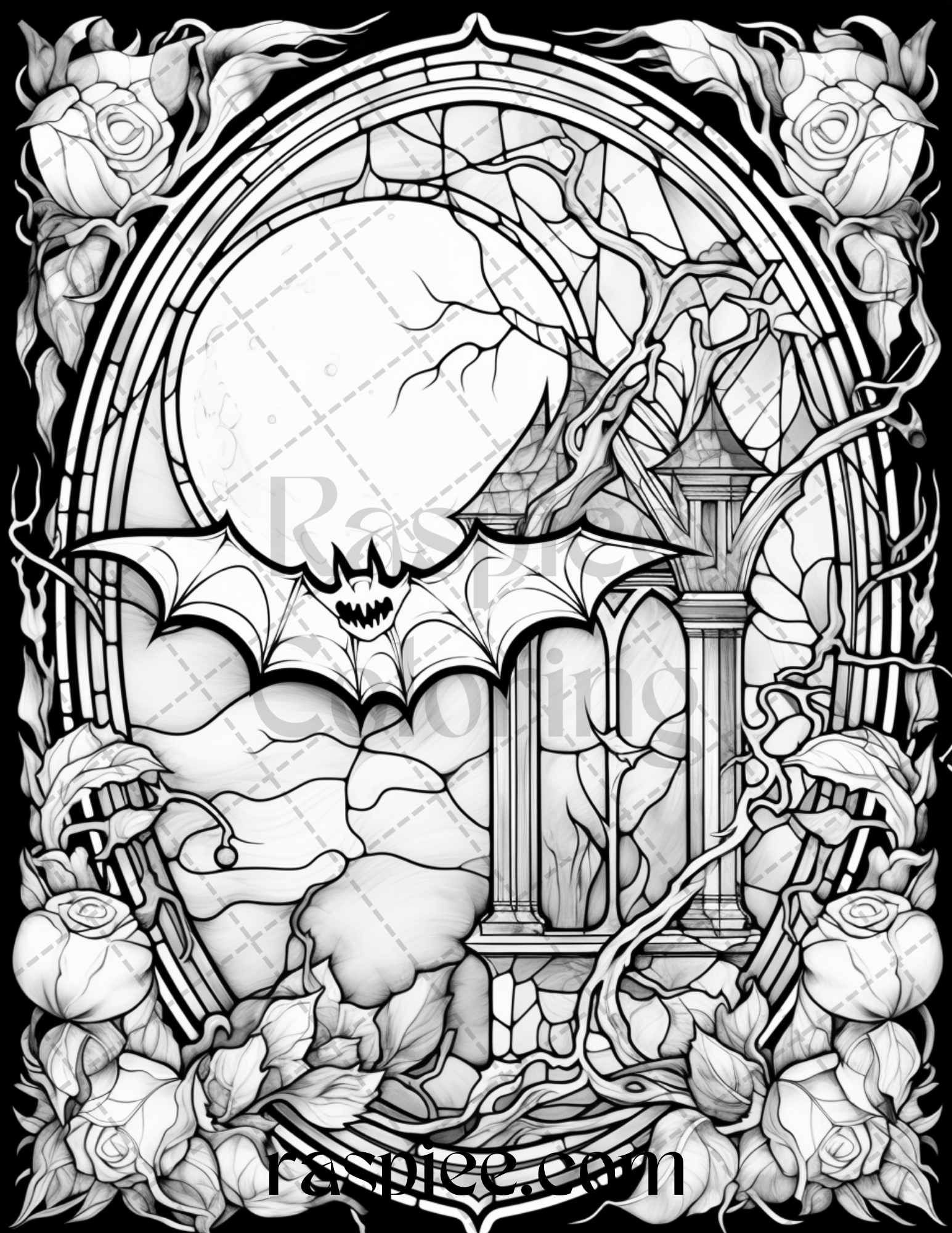 Stained Glass Coloring Pages for Adults Unique 101