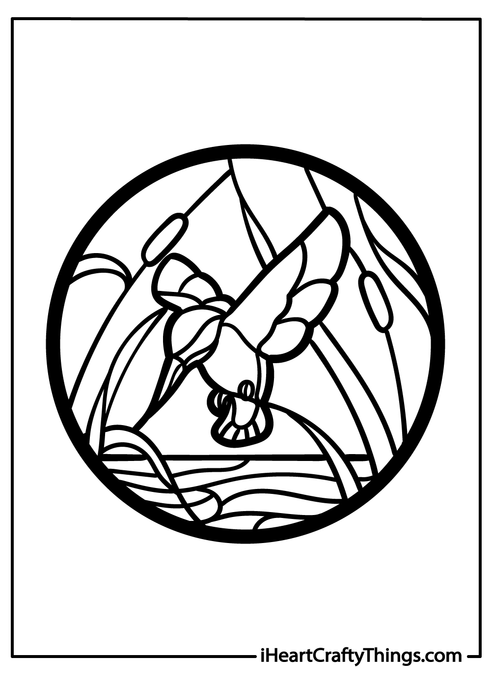 Stained Glass Coloring Pages for Adults Unique 113