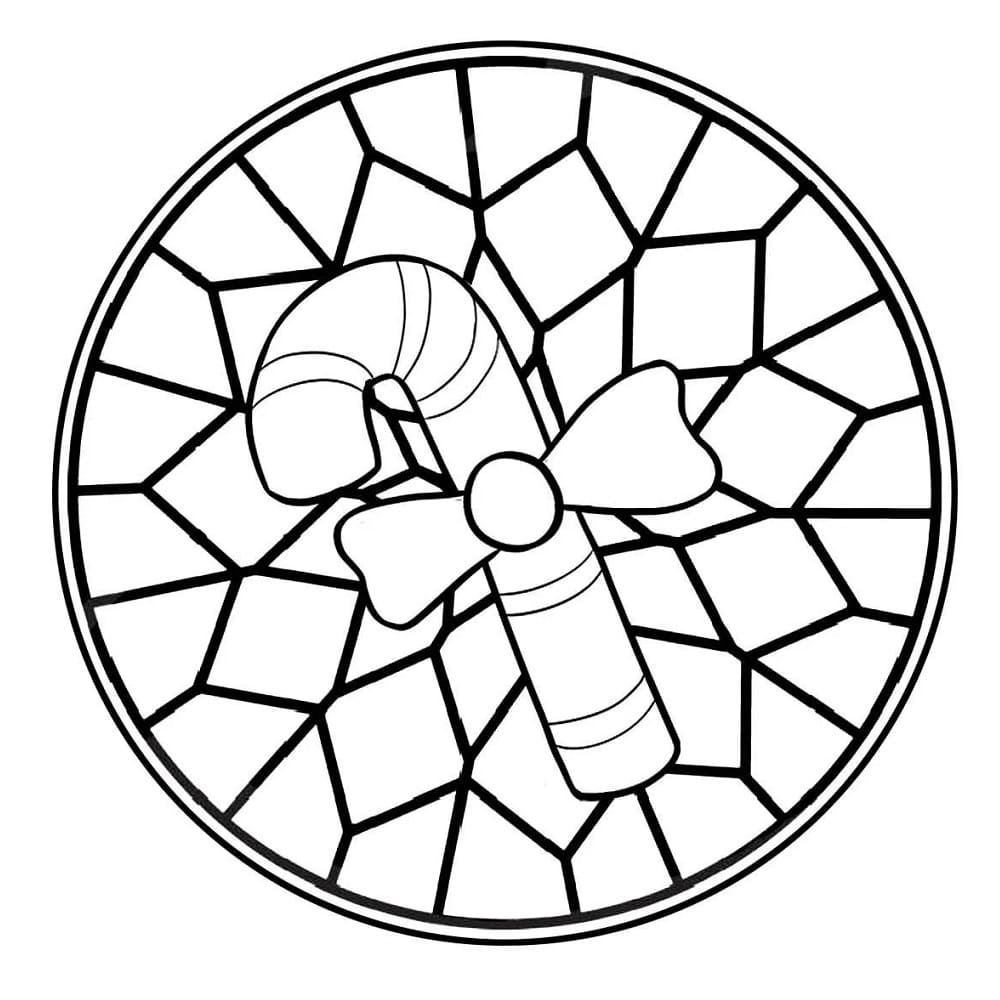 Stained Glass Coloring Pages for Adults Unique 131