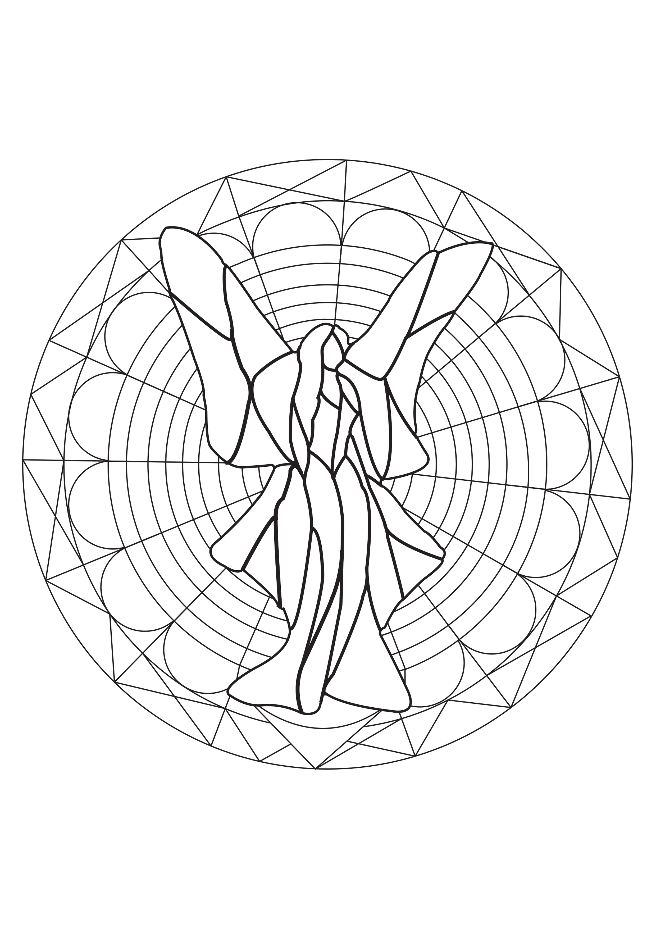 Stained Glass Coloring Pages for Adults Unique 133