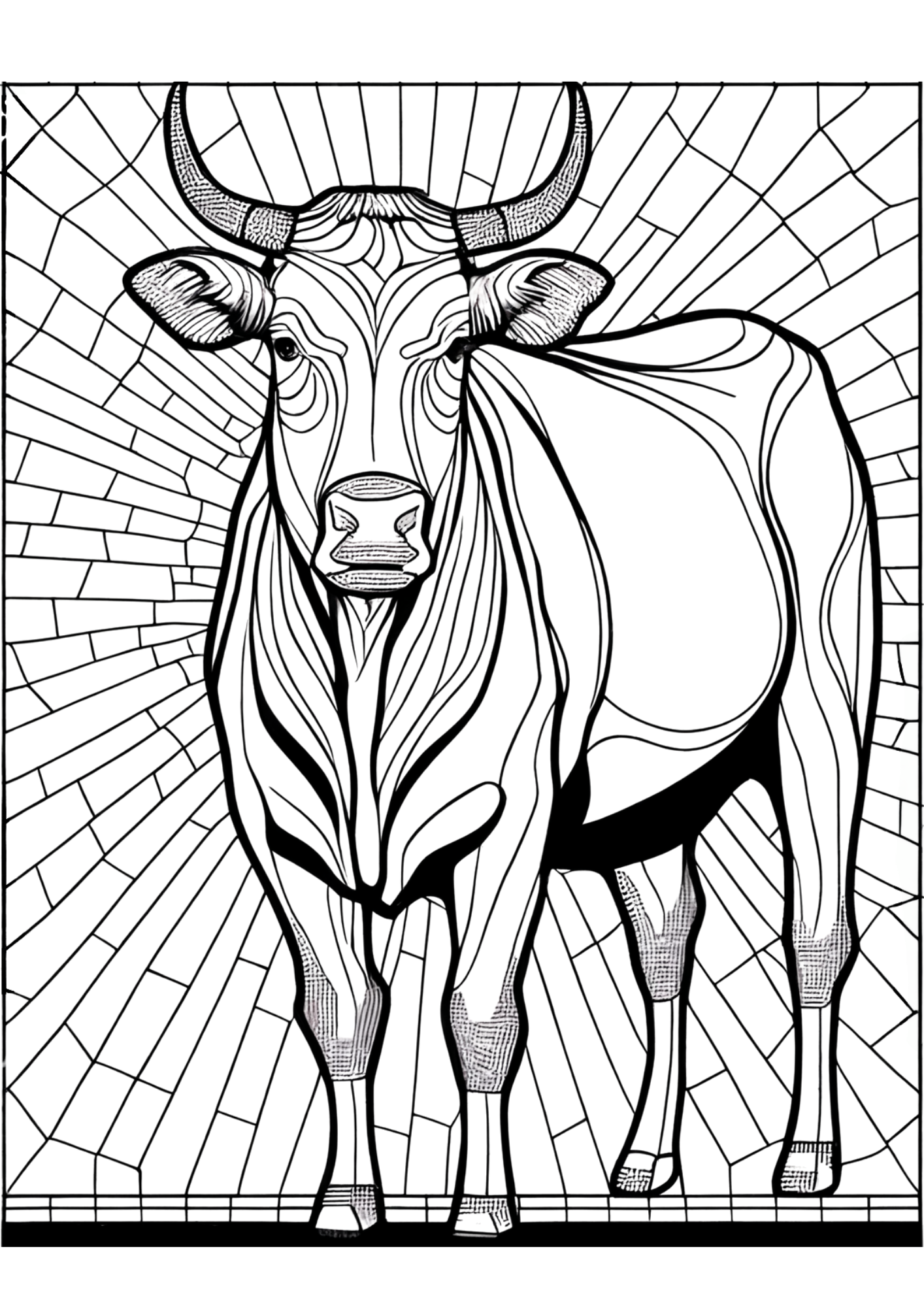 Stained Glass Coloring Pages for Adults Unique 27