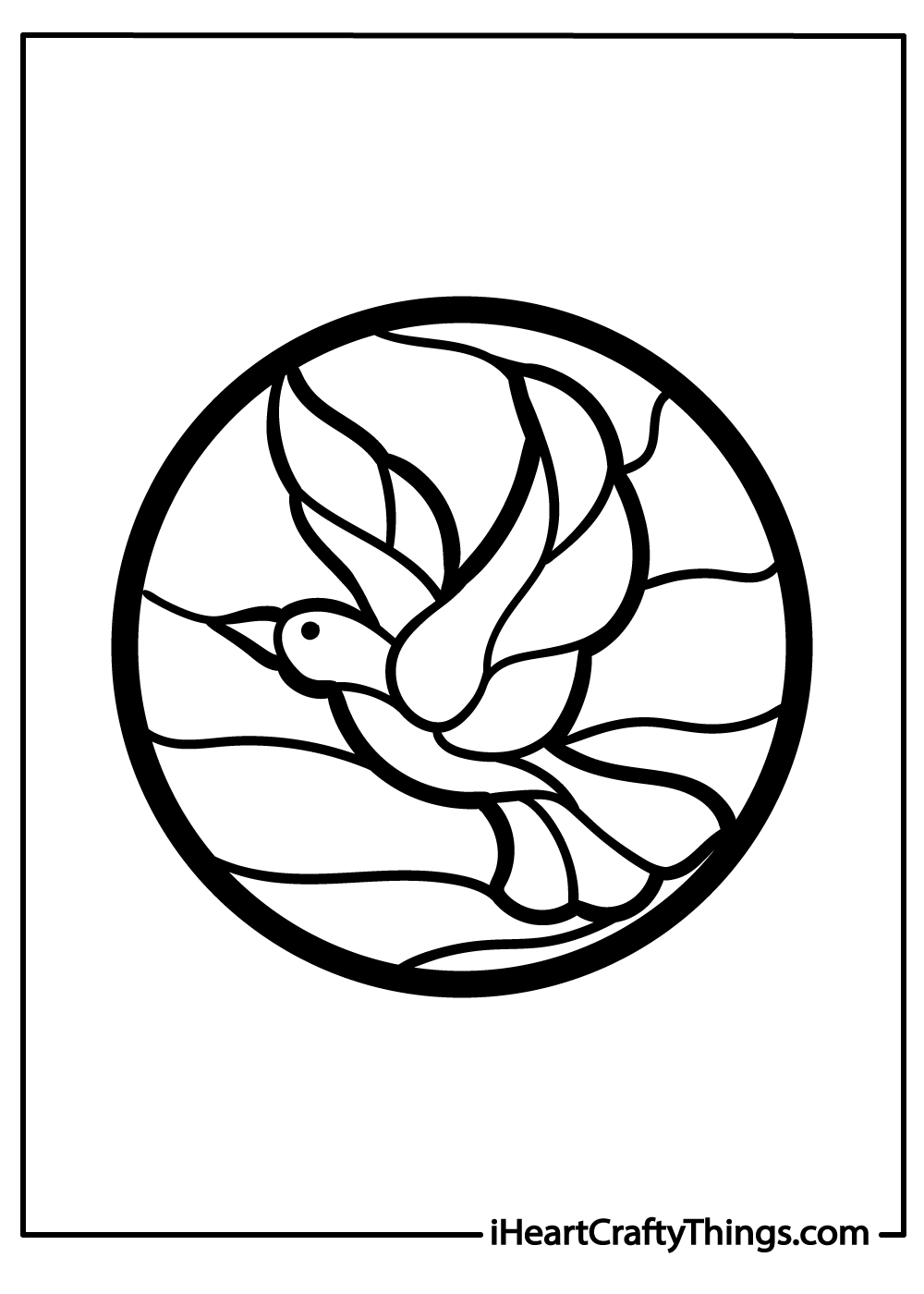 Stained Glass Coloring Pages for Adults Unique 48