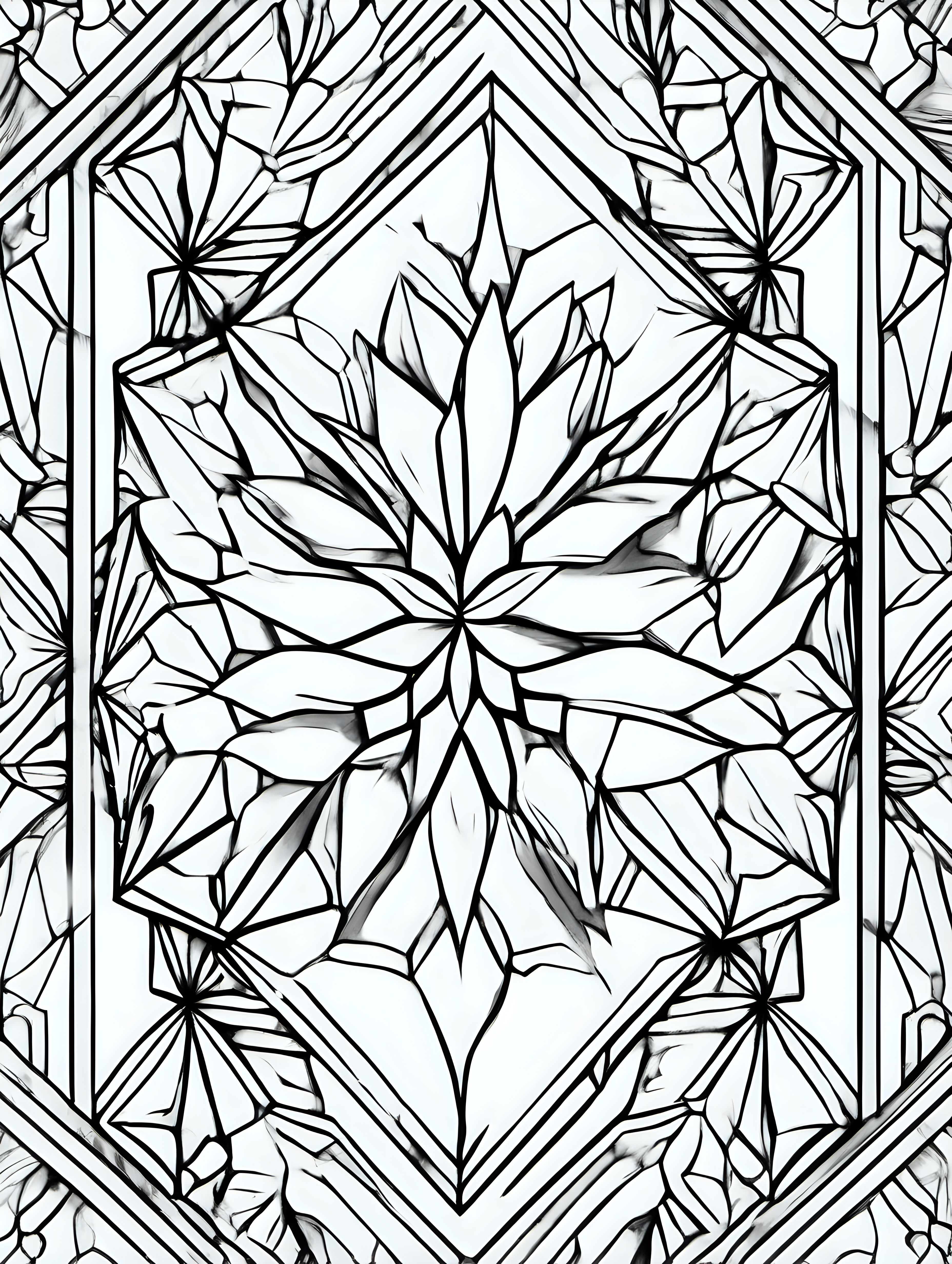 Stained Glass Coloring Pages for Adults Unique 50