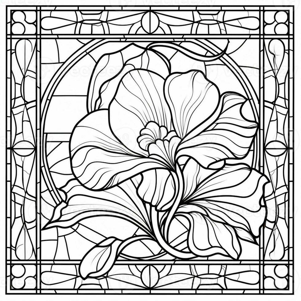 Stained Glass Coloring Pages for Adults Unique 59