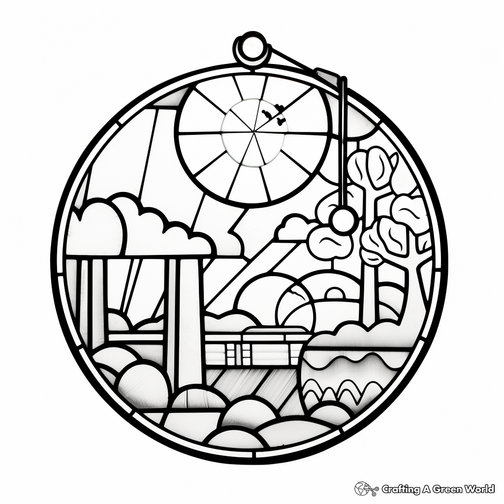 Stained Glass Coloring Pages for Adults Unique 64