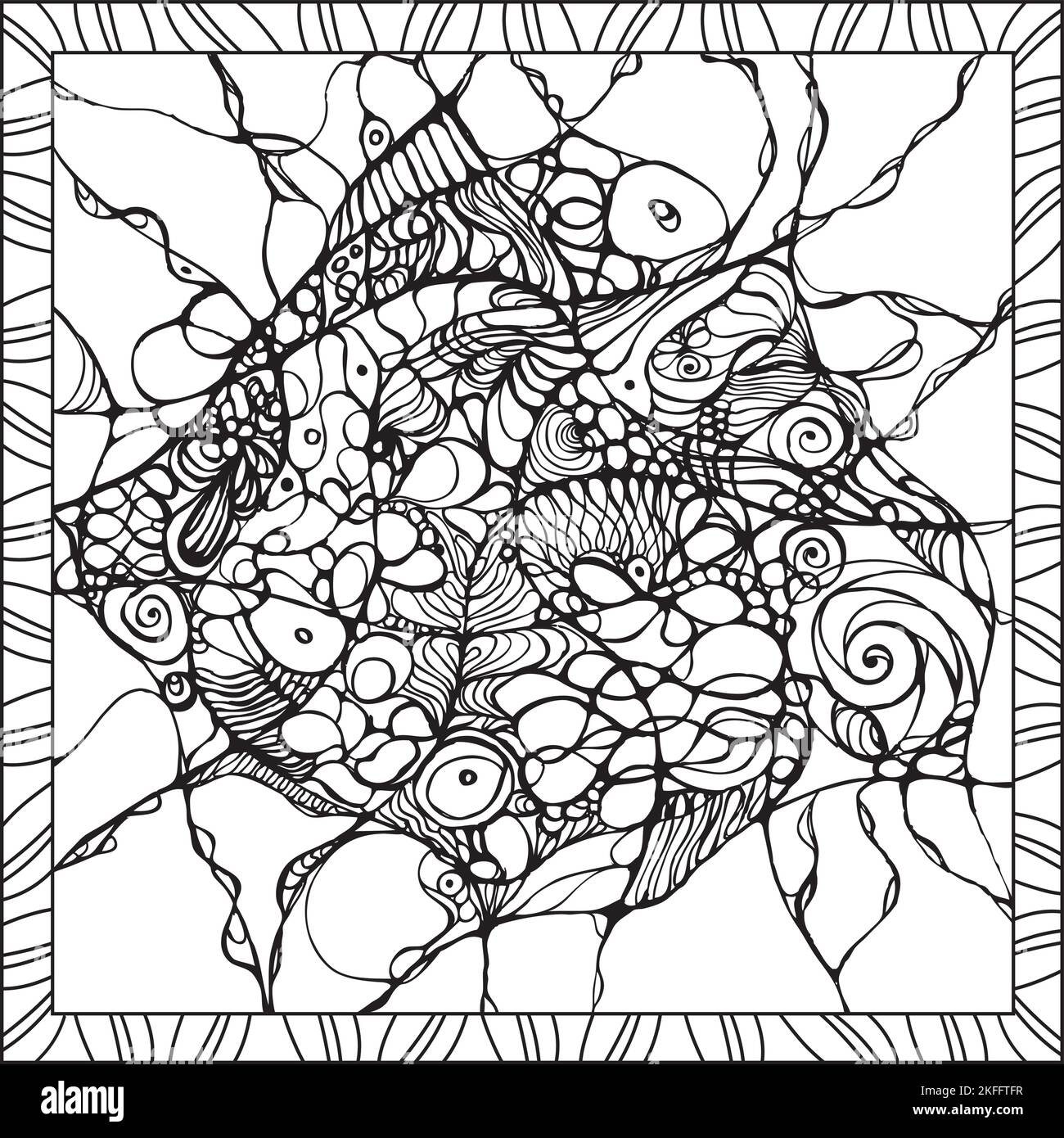 Stained Glass Coloring Pages for Adults Unique 7