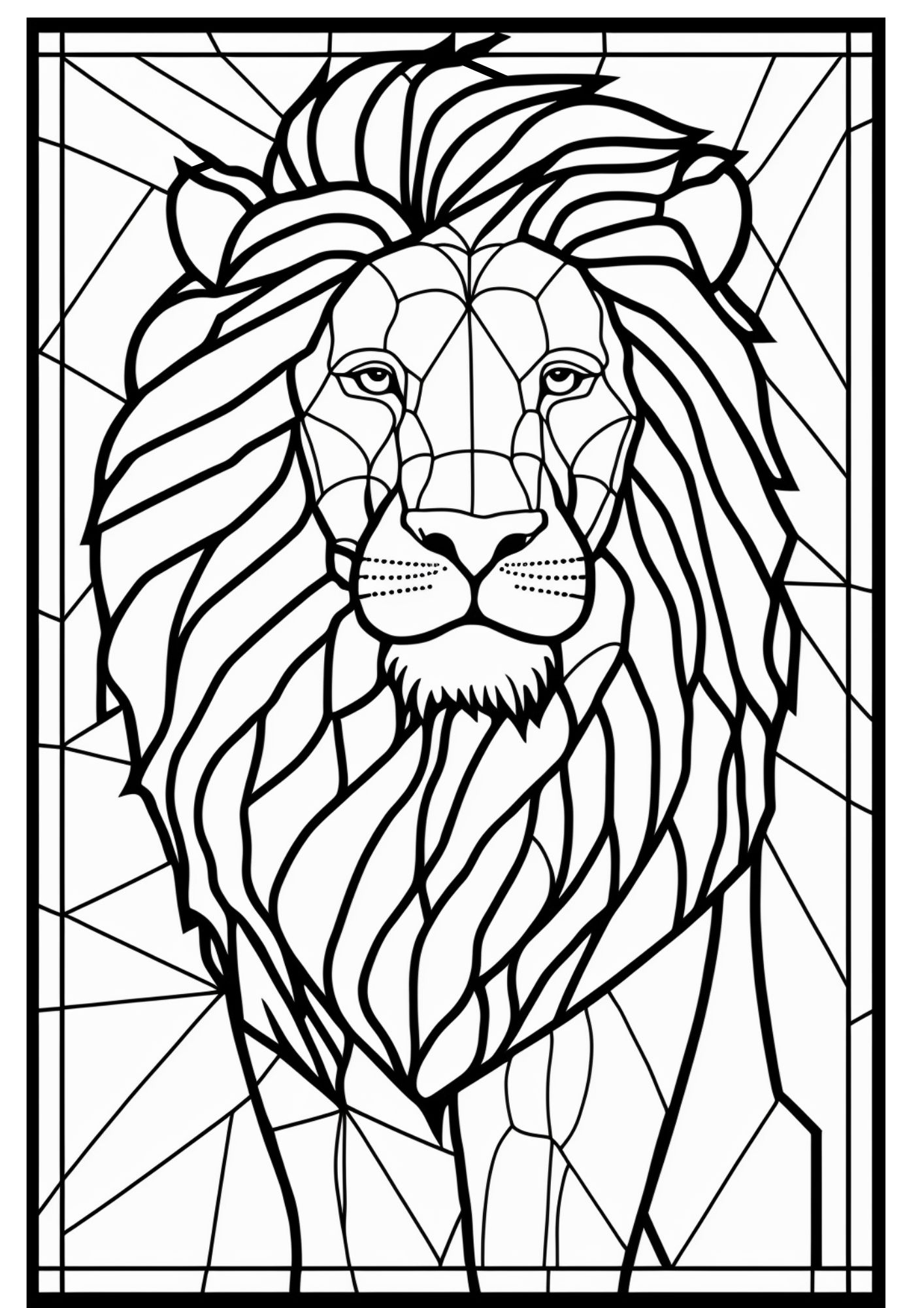 Stained Glass Coloring Pages for Adults Unique 88