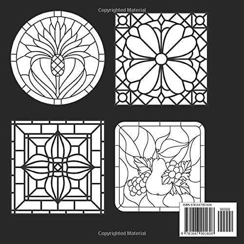 Stained Glass Coloring Pages for Adults Unique 95