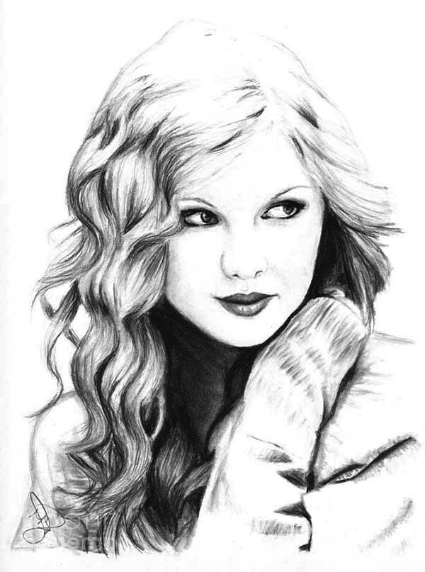 Taylor Swift Coloring Pages Printable 113