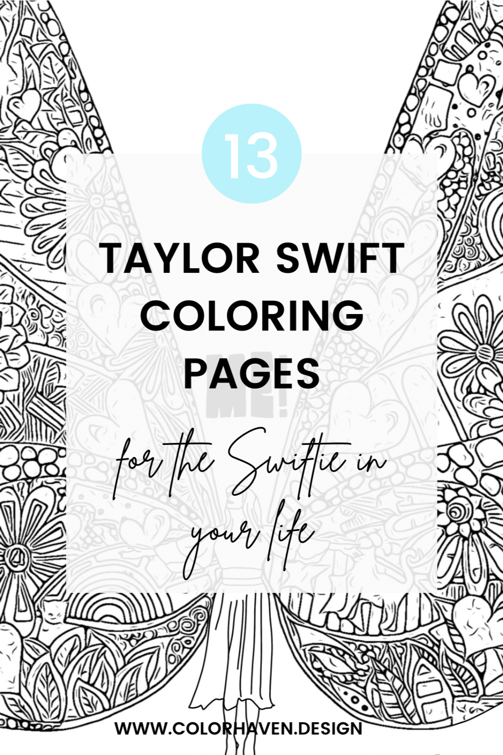 Taylor Swift Coloring Pages Printable 13