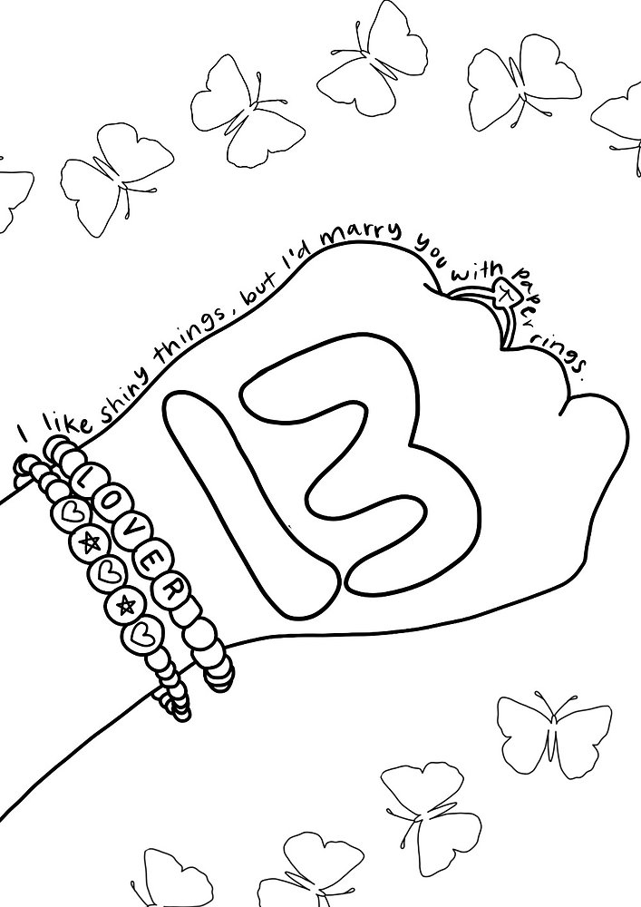 Taylor Swift Coloring Pages Printable 27