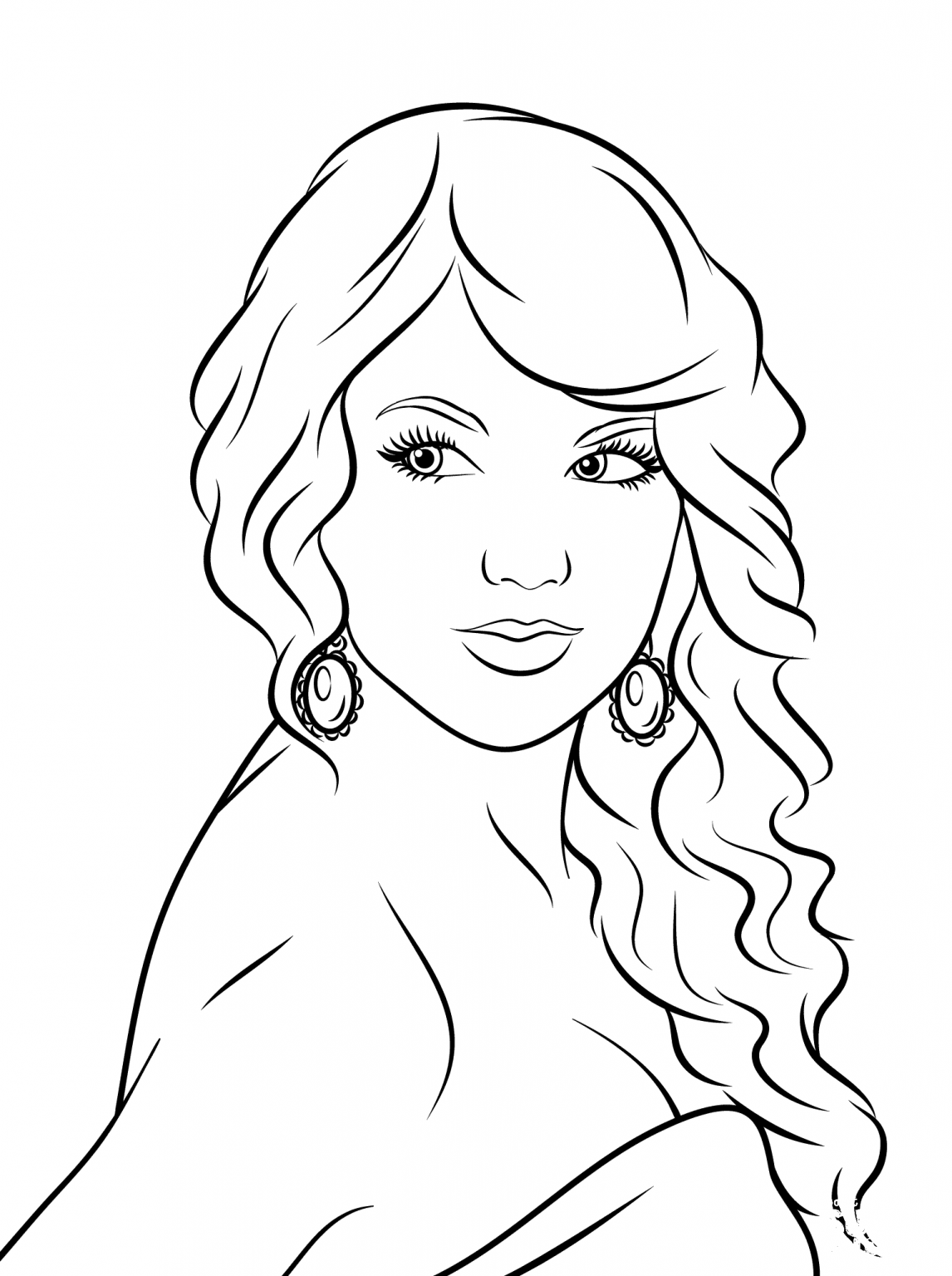 Taylor Swift Coloring Pages Printable 61