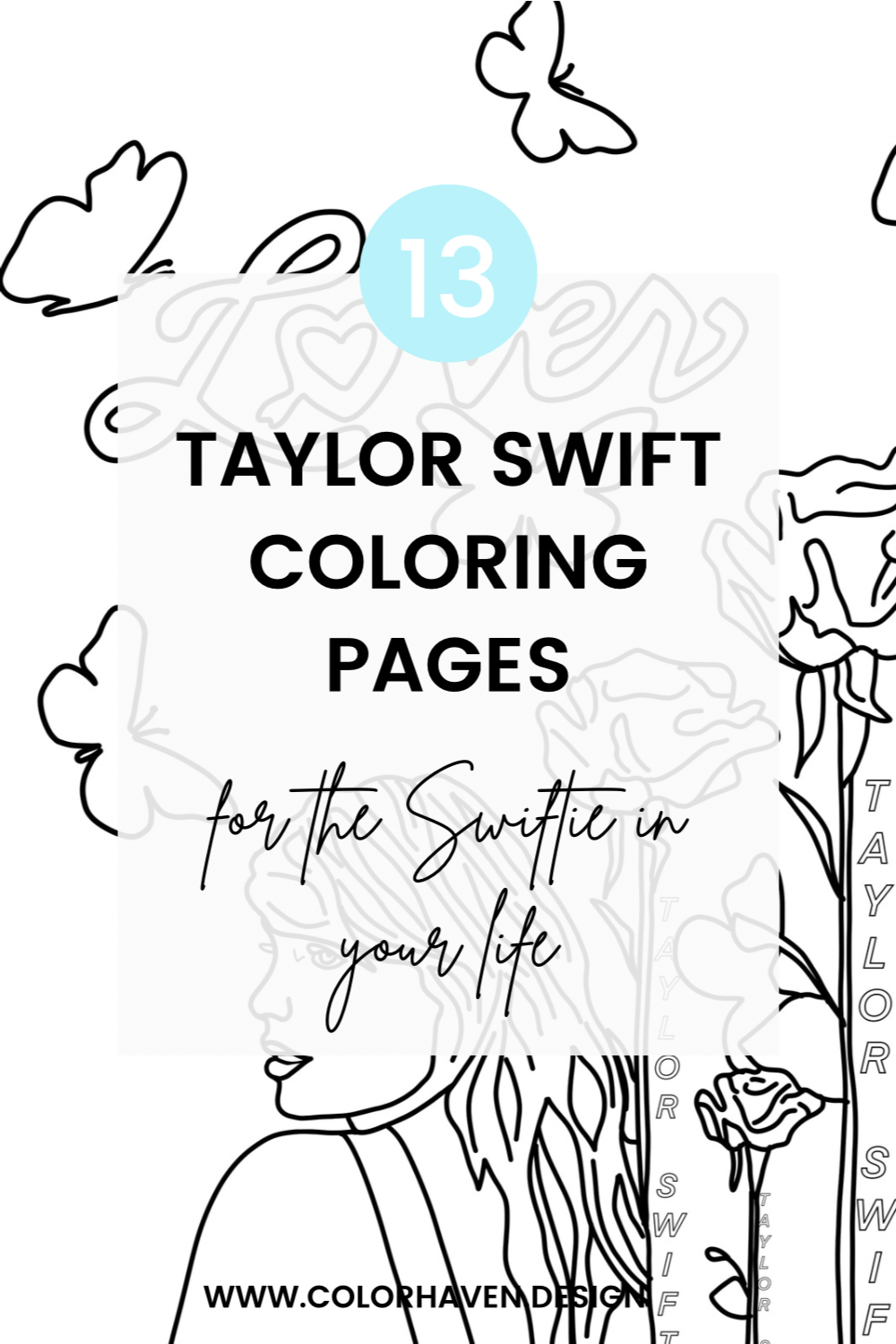 Taylor Swift Coloring Pages Printable 95