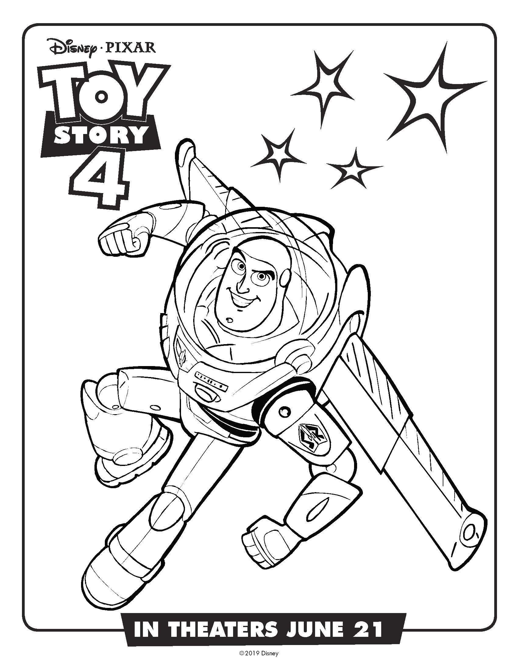 Toy Story 5 Coloring Pages Free Printable 120