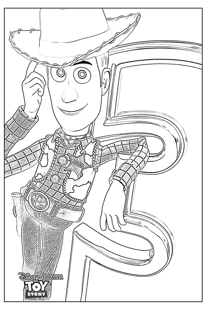 Toy Story 5 Coloring Pages Free Printable 131