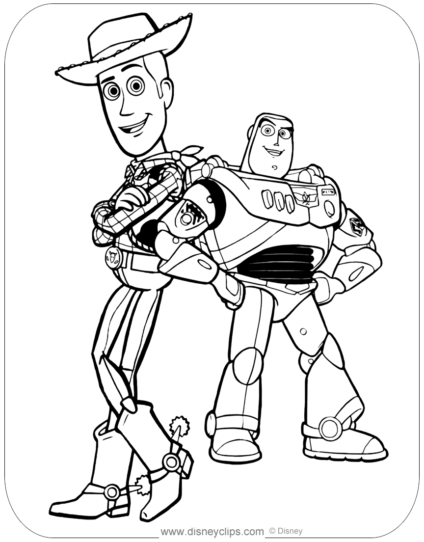 Toy Story 5 Coloring Pages Free Printable 141