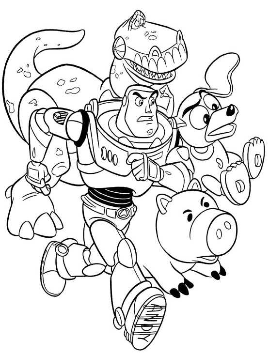 Toy Story 5 Coloring Pages Free Printable 145