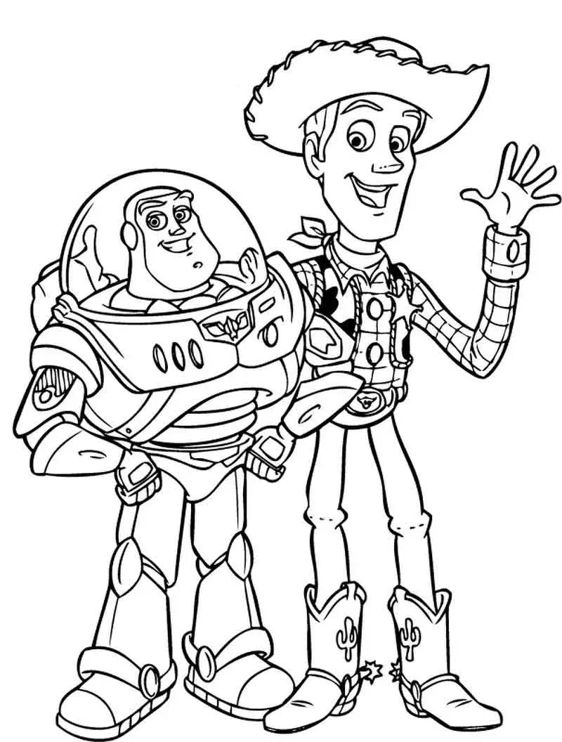 Toy Story 5 Coloring Pages Free Printable 196