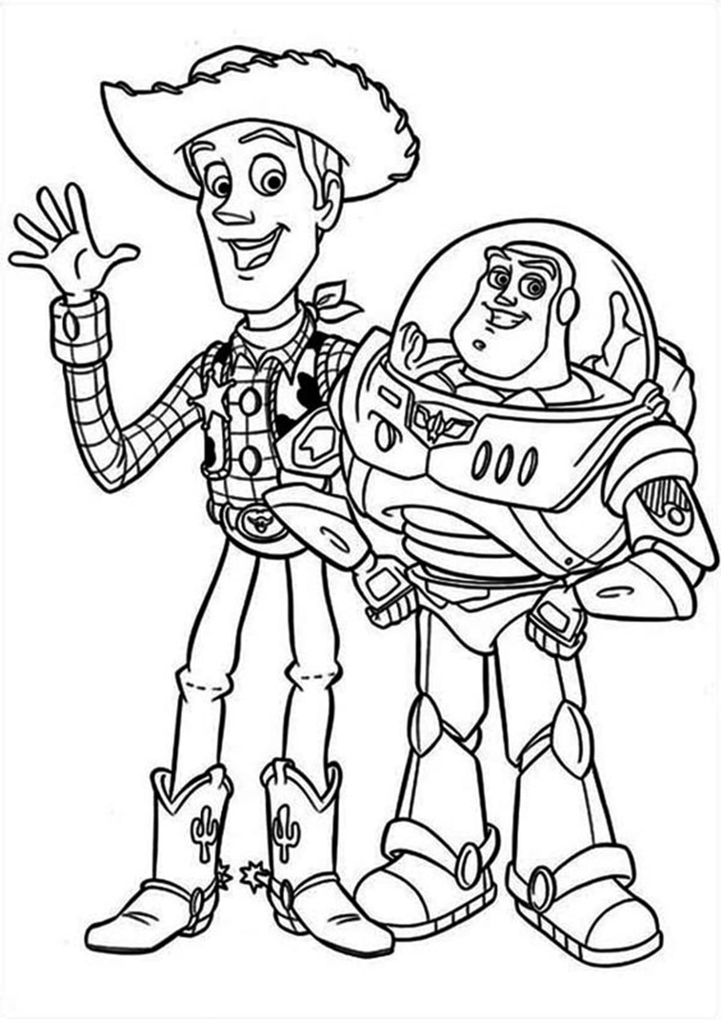 Toy Story 5 Coloring Pages Free Printable 29