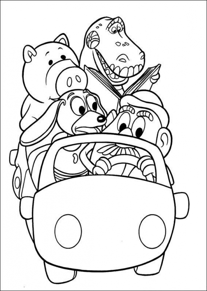 Toy Story 5 Coloring Pages Free Printable 34