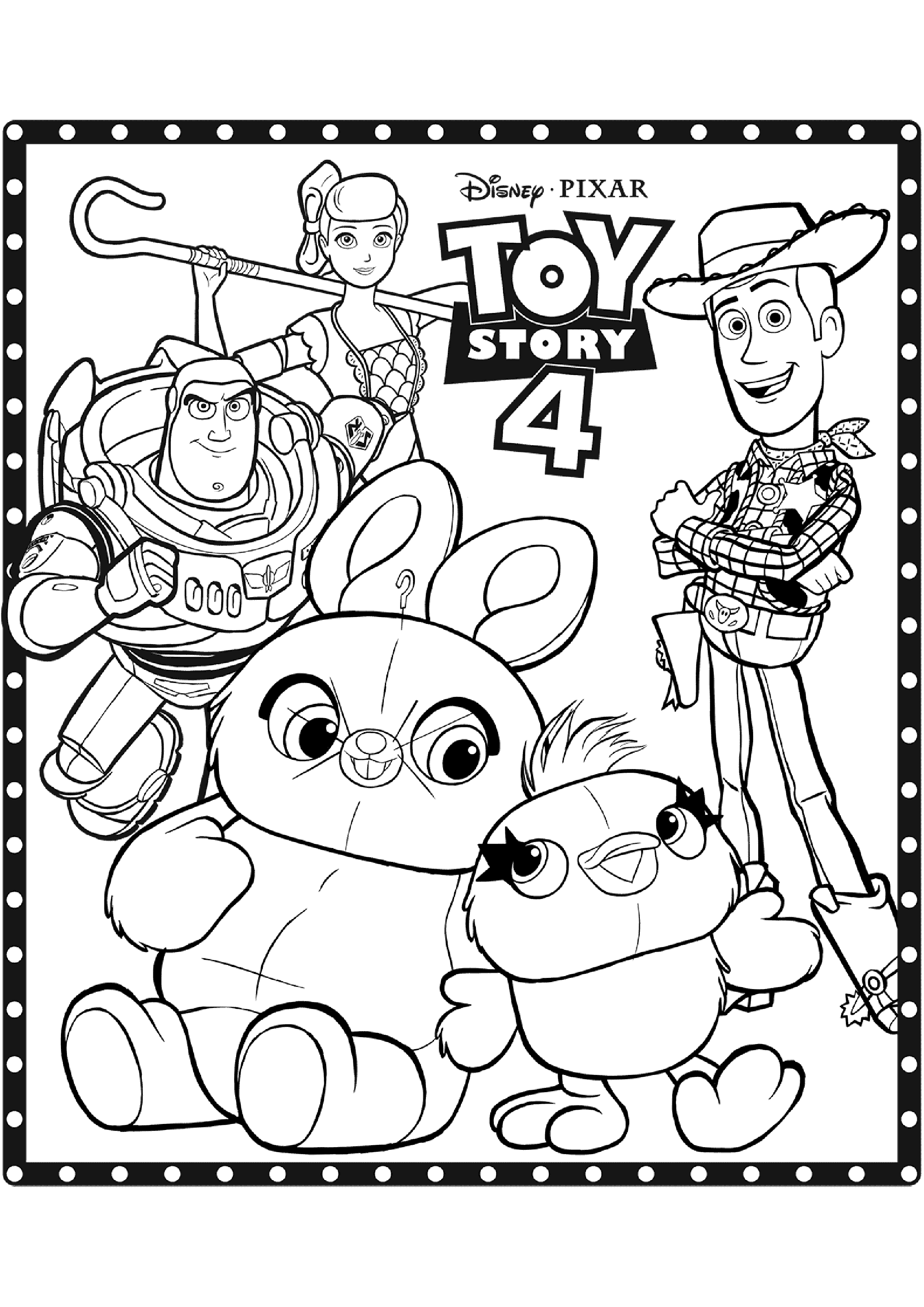 Toy Story 5 Coloring Pages Free Printable 63