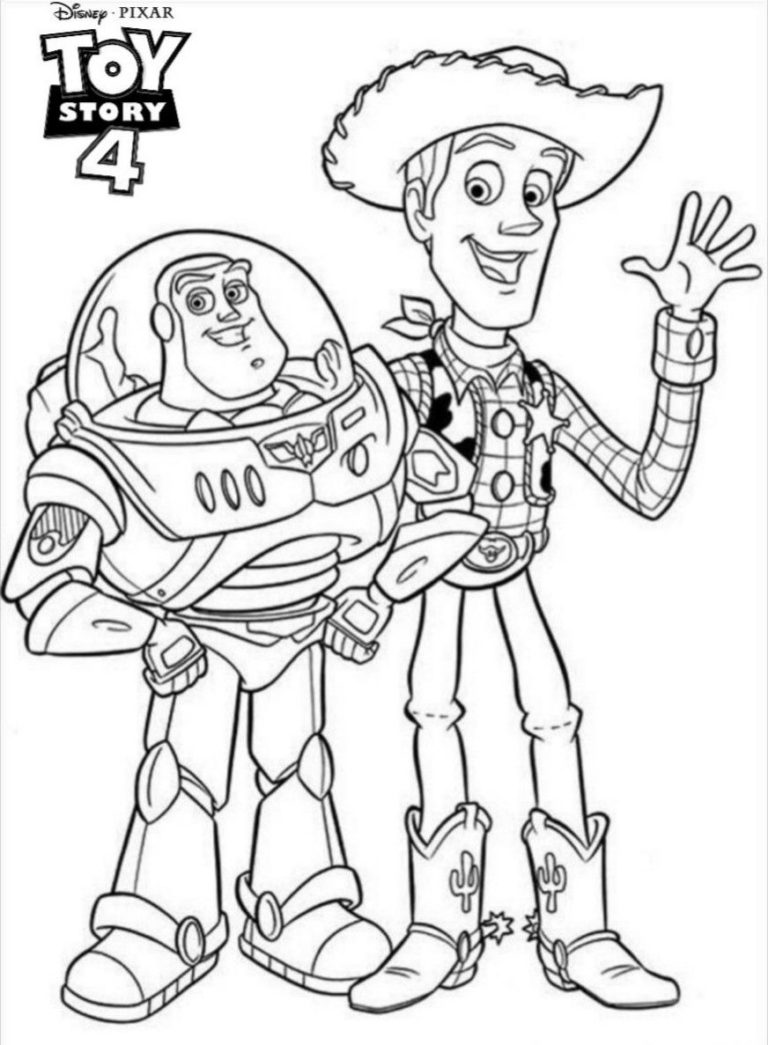 Toy Story 5 Coloring Pages Free Printable 68