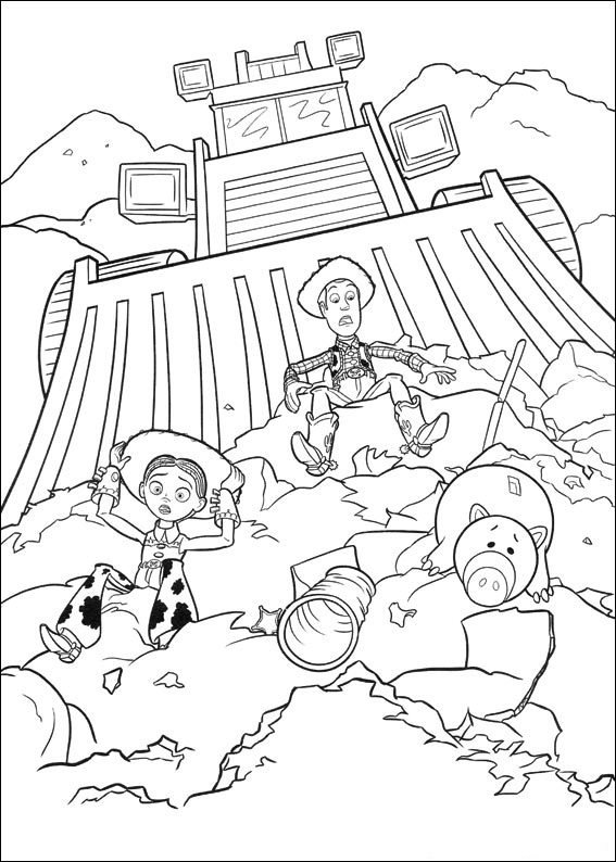 Toy Story 5 Coloring Pages Free Printable 72